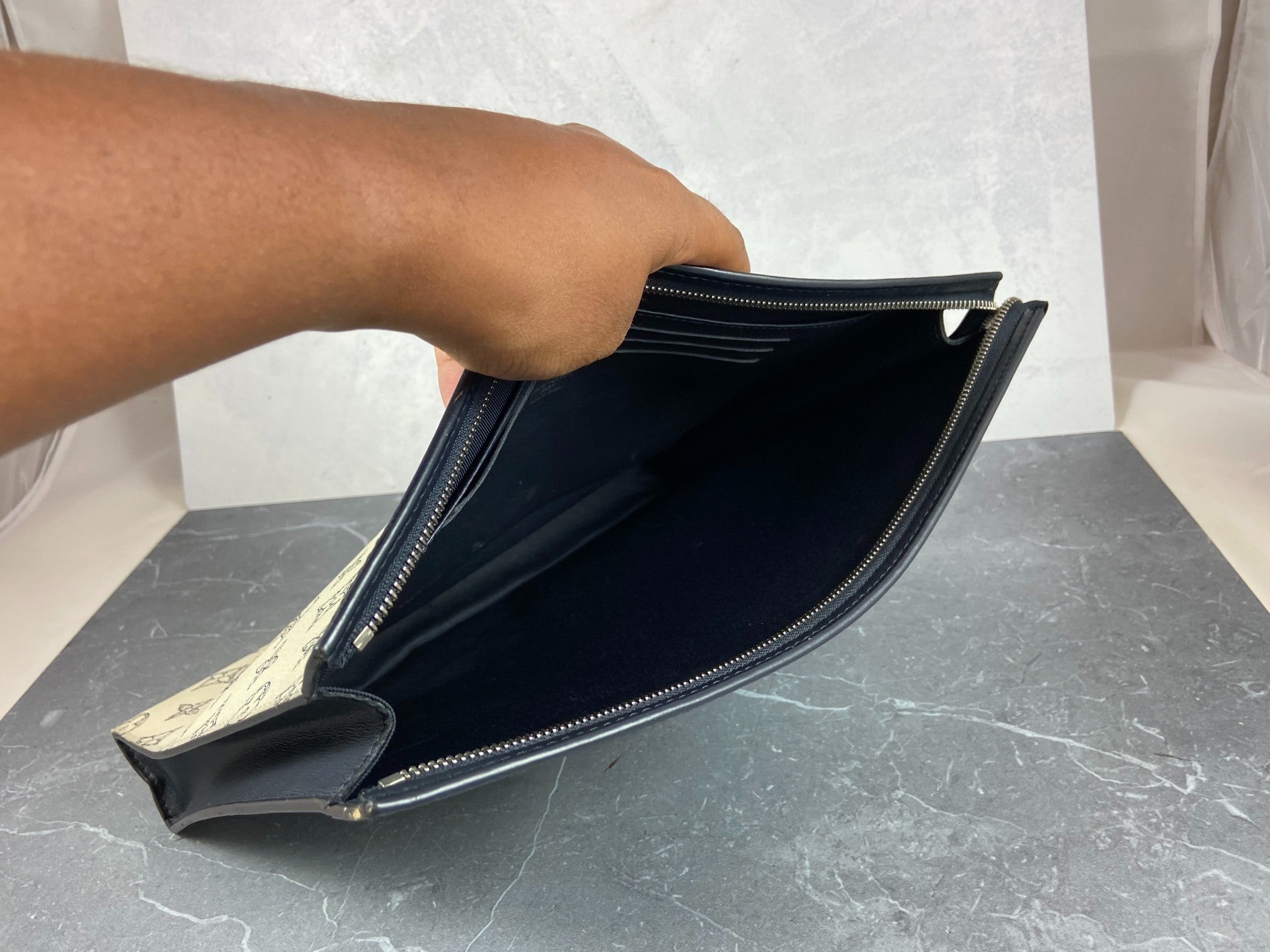 Louis Vuitton Savane Dune Chapman Monogram Pochette Voyage GM