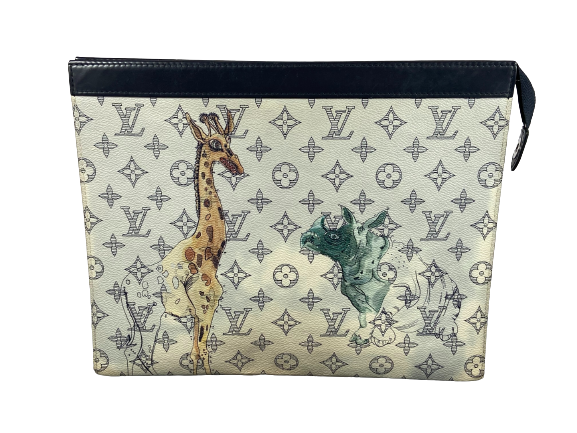 Louis Vuitton Savane Dune Chapman Monogram Pochette Voyage GM