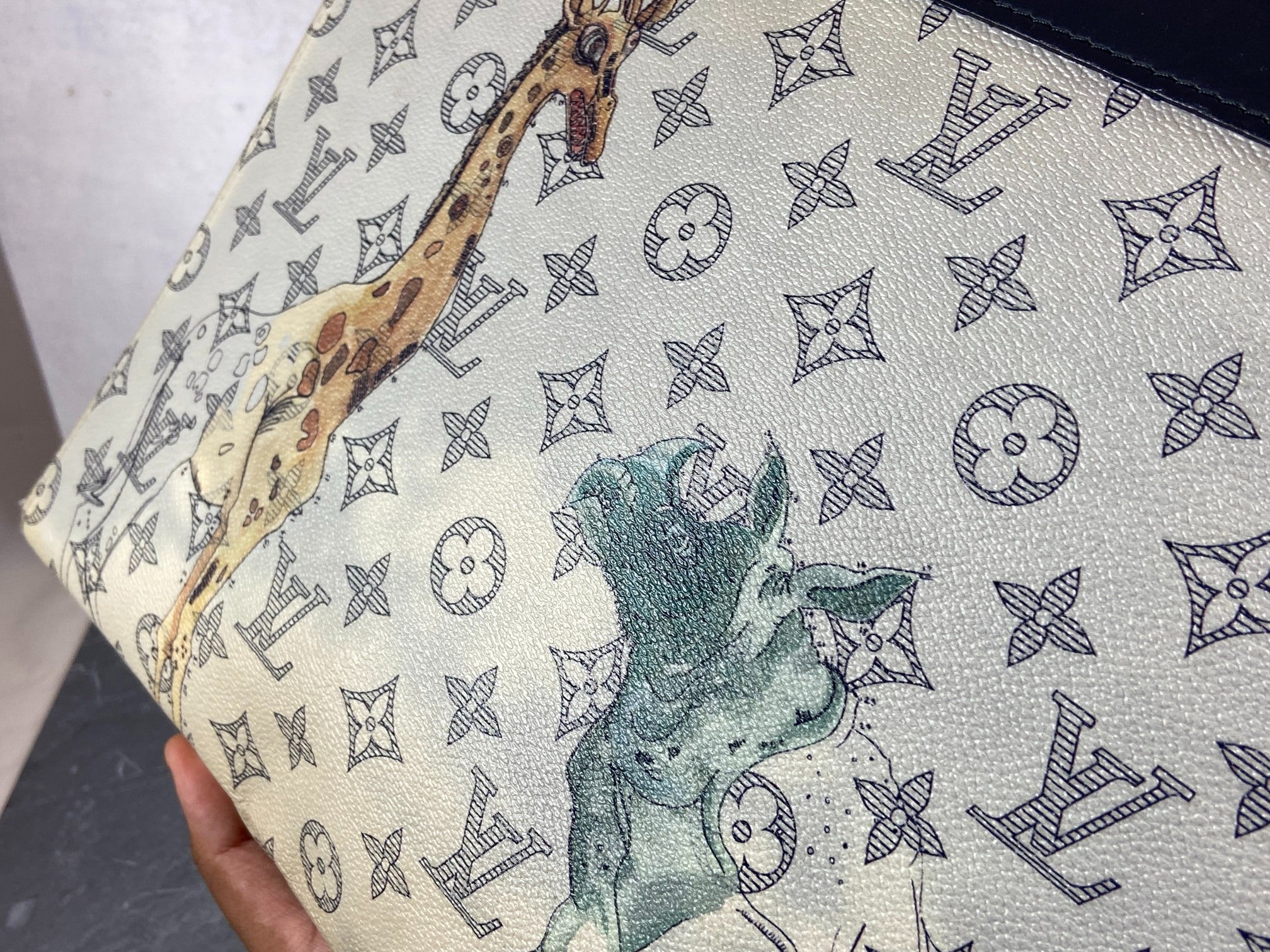 Louis Vuitton Savane Dune Chapman Monogram Pochette Voyage GM