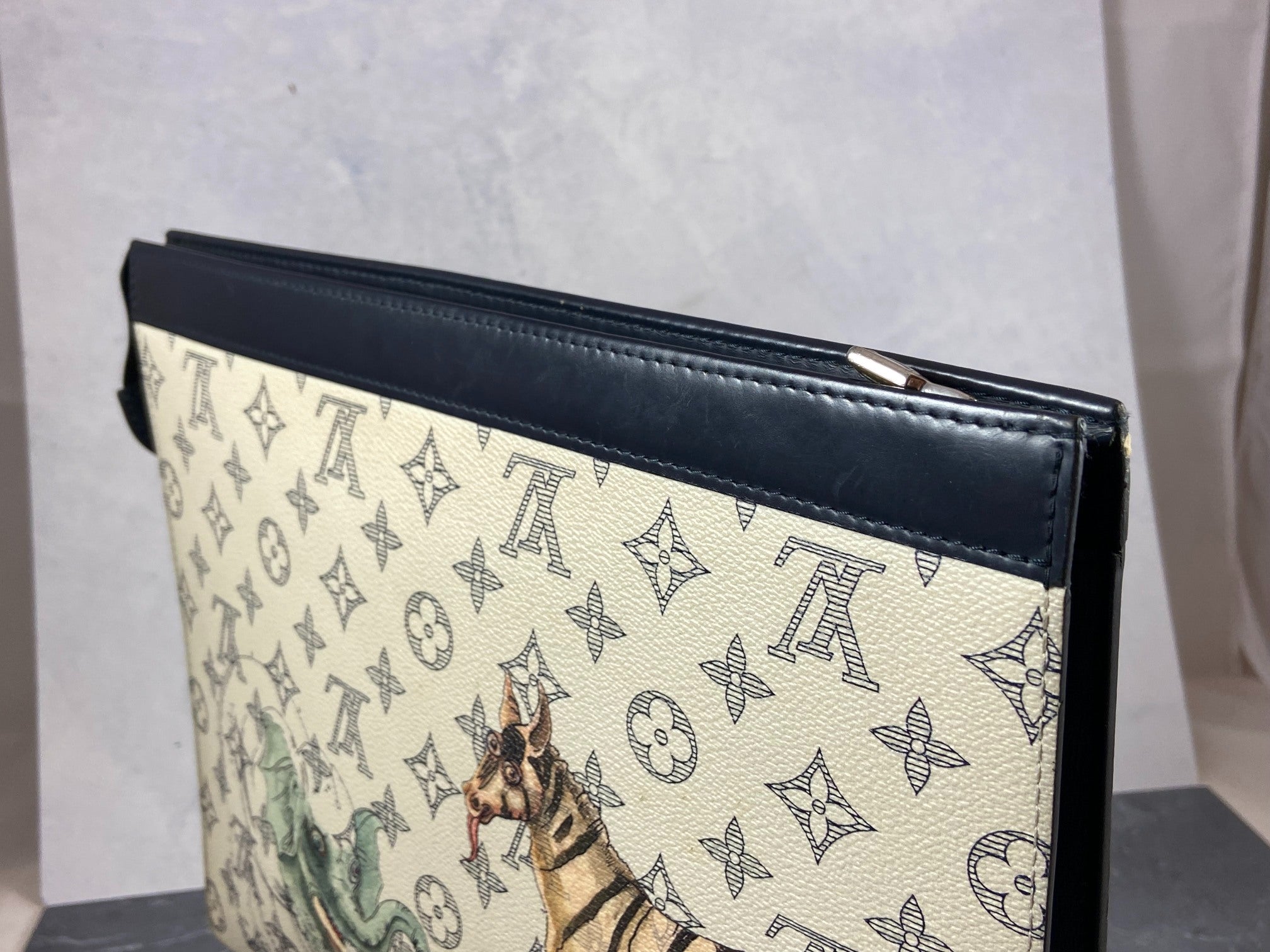 Louis Vuitton Savane Dune Chapman Monogram Pochette Voyage GM