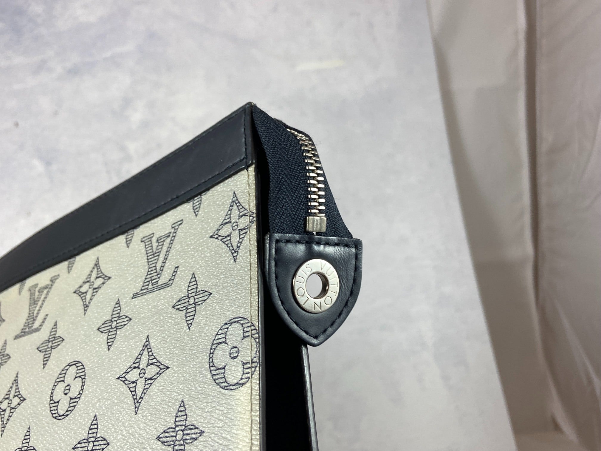 Louis Vuitton Savane Dune Chapman Monogram Pochette Voyage GM