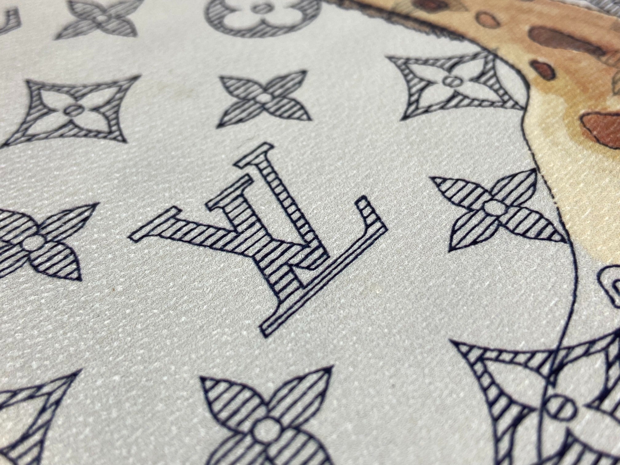 Louis Vuitton Savane Dune Chapman Monogram Pochette Voyage GM