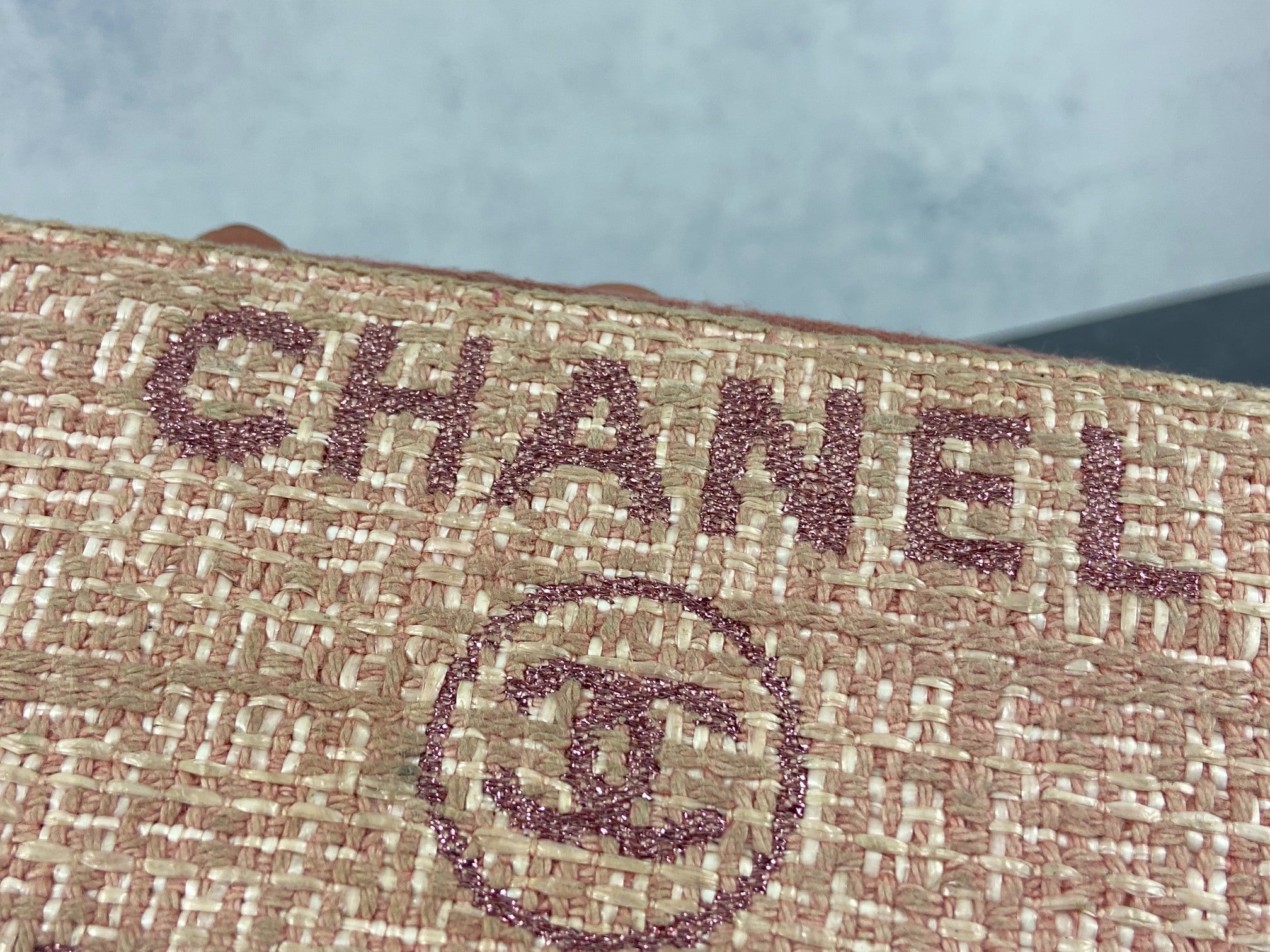 Chanel Deauville Zippy Wallet Pink