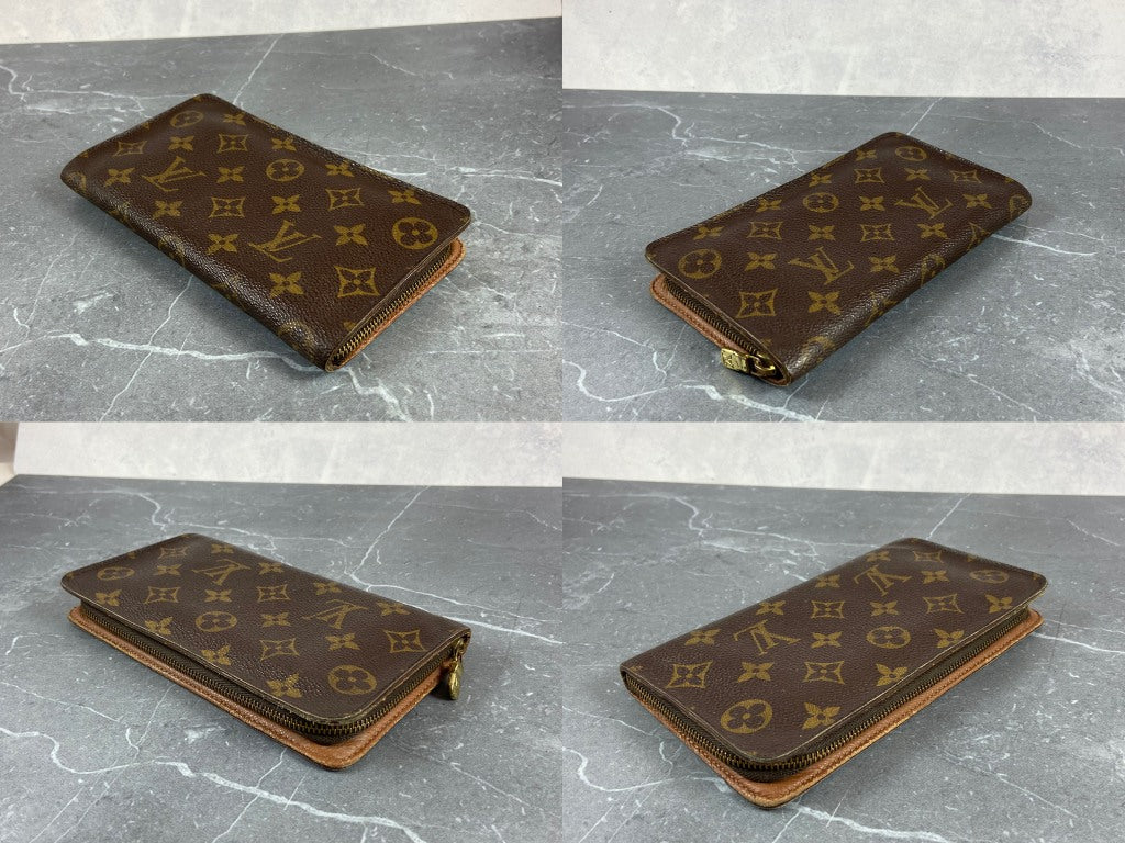 Louis Vuitton Zippy Wallet Monogram Canvas