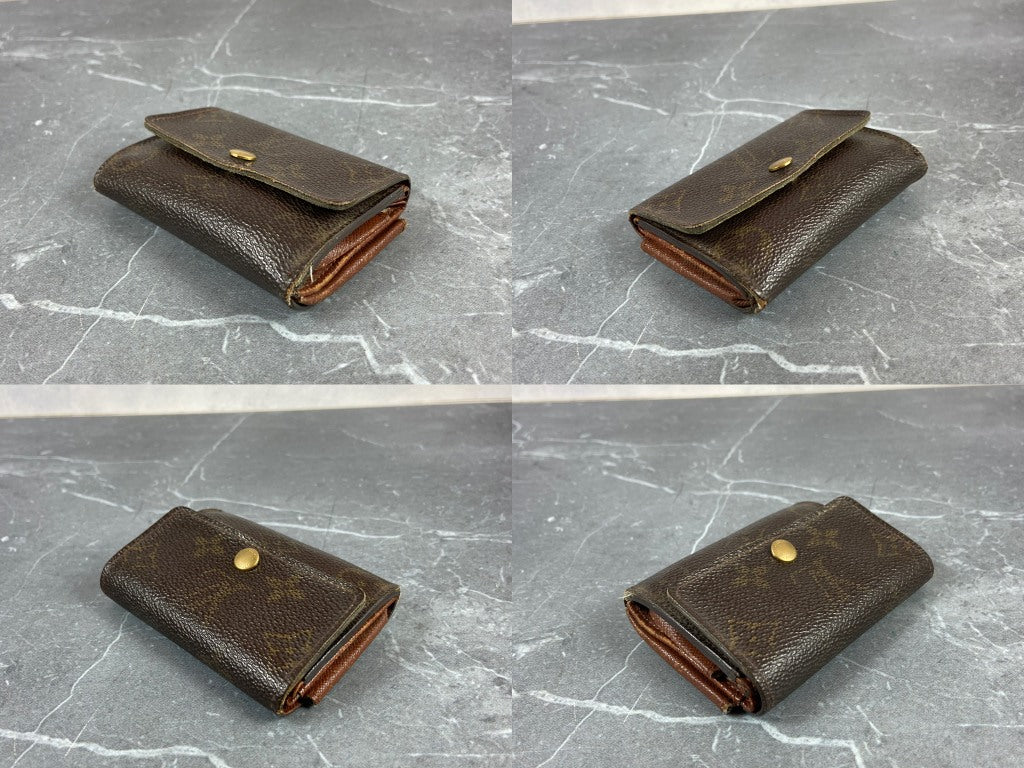 Louis Vuitton Small Wallet / Card Case Monogram Canvas