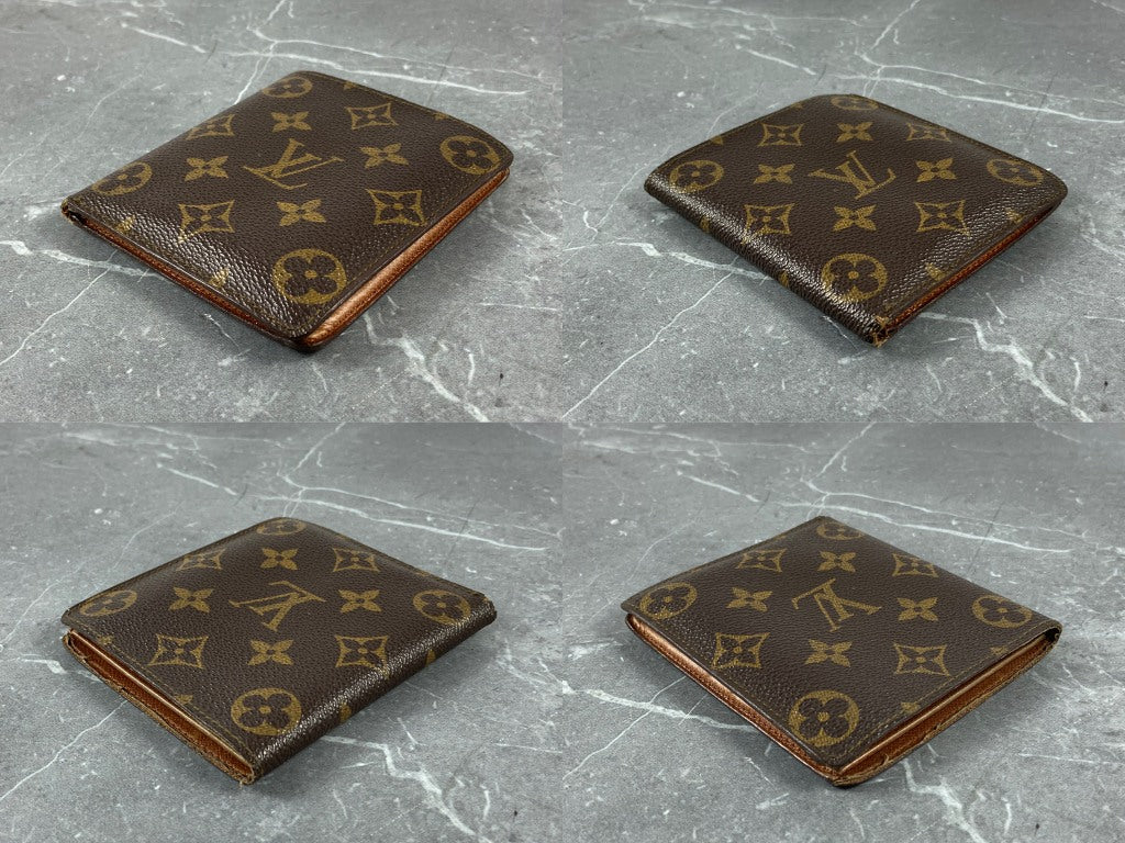 Louis Vuitton Porte-Billets 10 Card Wallet Monogram Canvas