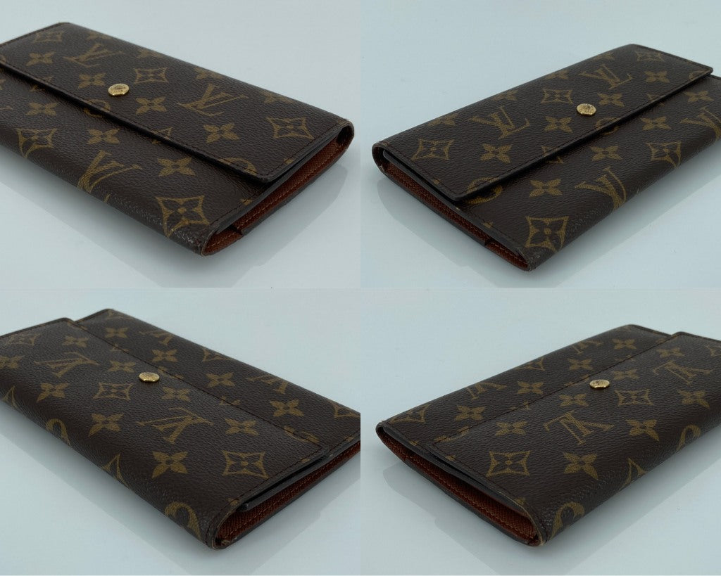 Louis Vuitton Porte Tresor International Wallet Monogram Canvas