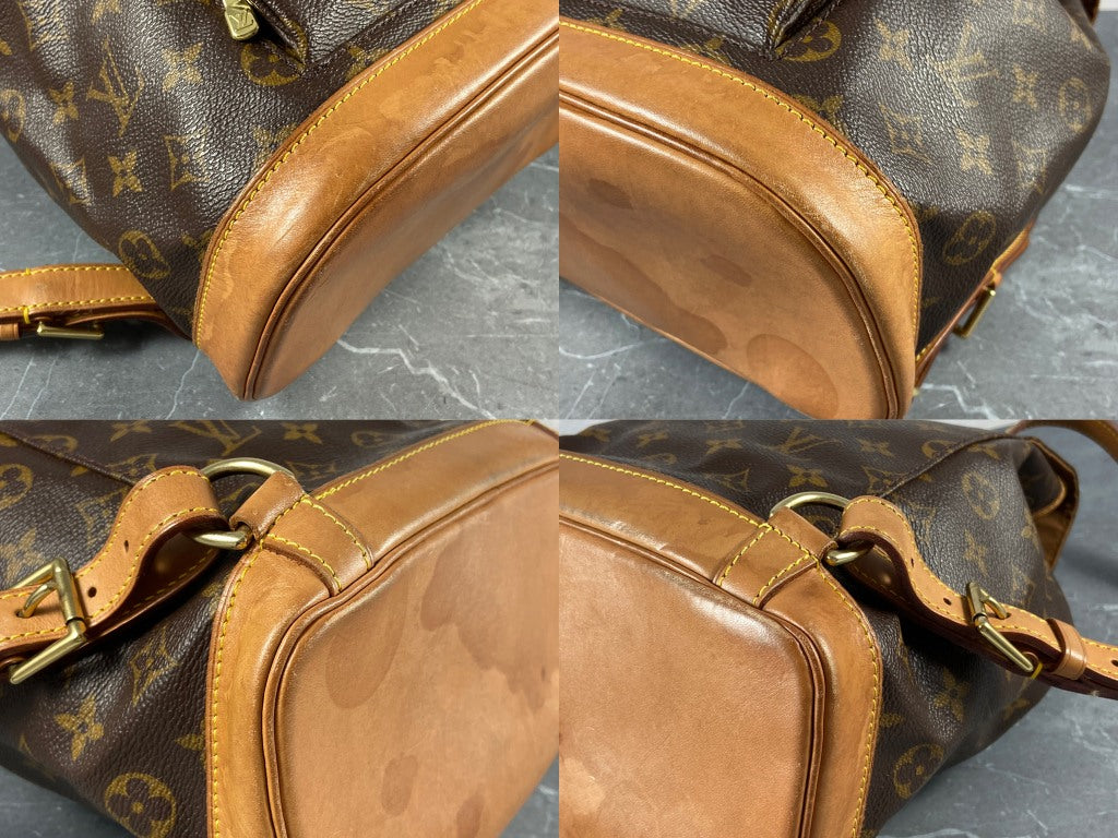 Louis Vuitton Montsouris MM Backpack Monogram Canvas