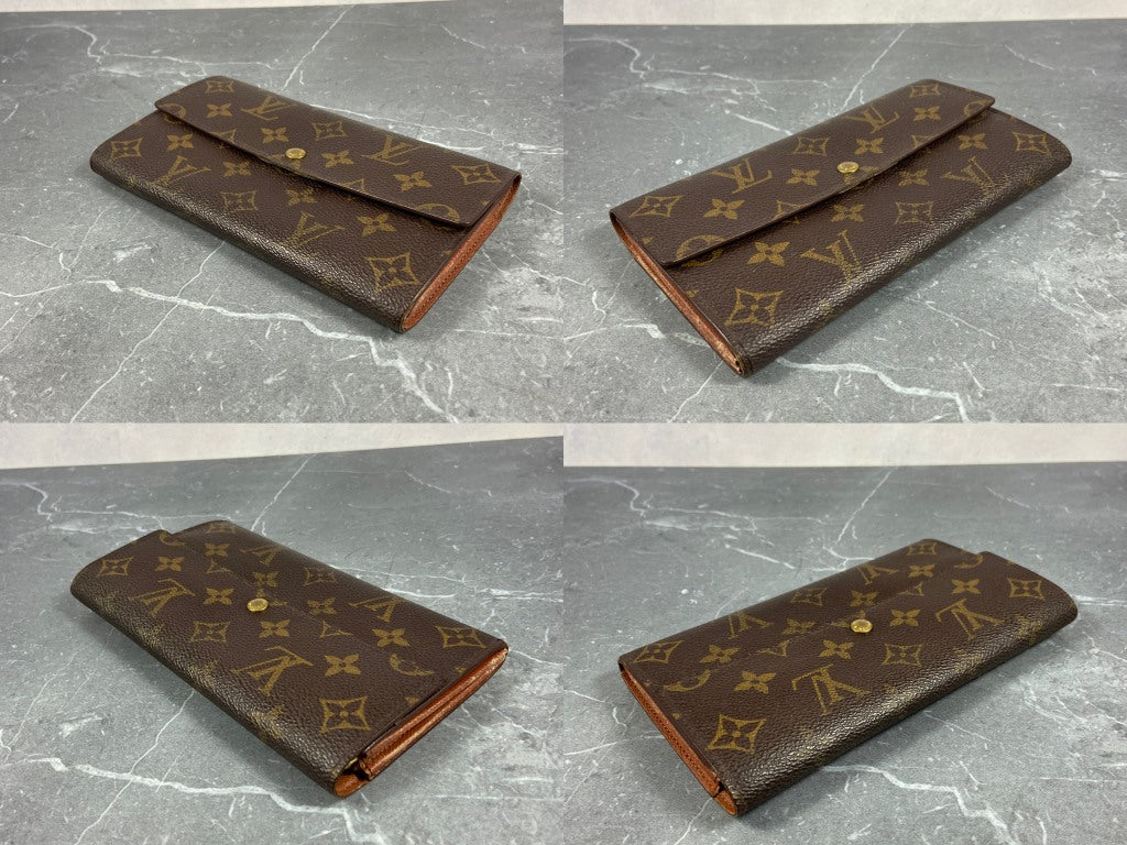 Louis Vuitton Sarah Wallet Monogram Canvas
