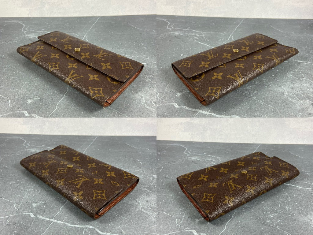 Louis Vuitton Porte Tresor International Wallet Monogram Canvas