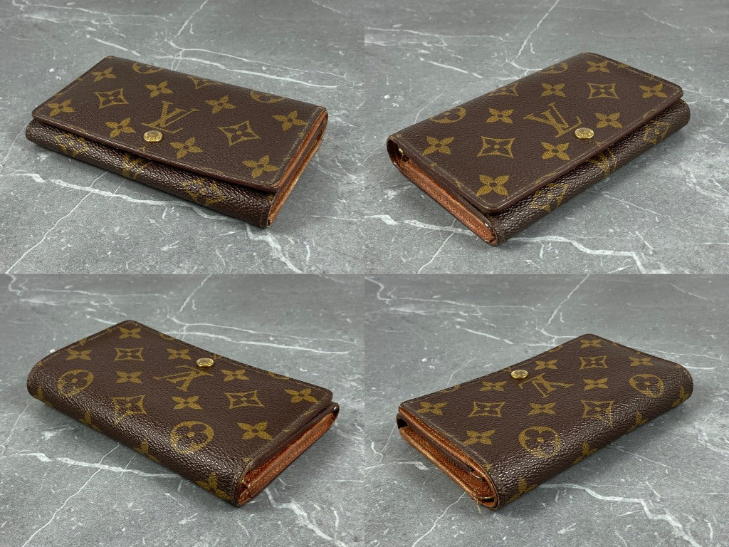 Louis Vuitton Porte-Monnaie Tresor Monogram Canvas