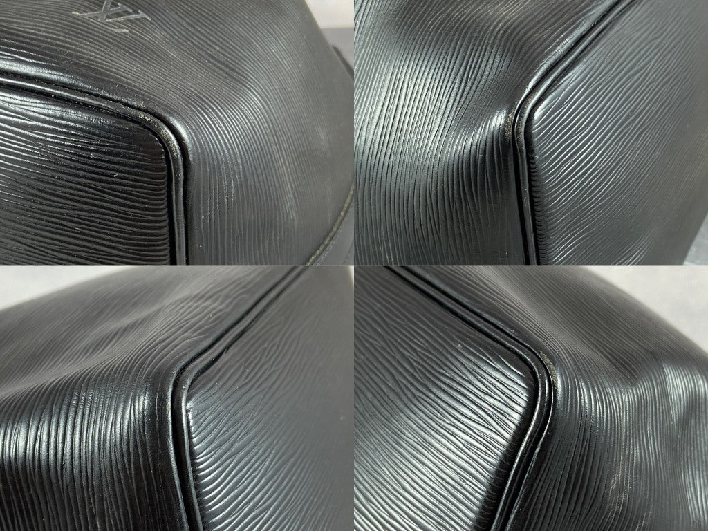 Louis Vuitton Sac Noé Petit Black Epi Leather