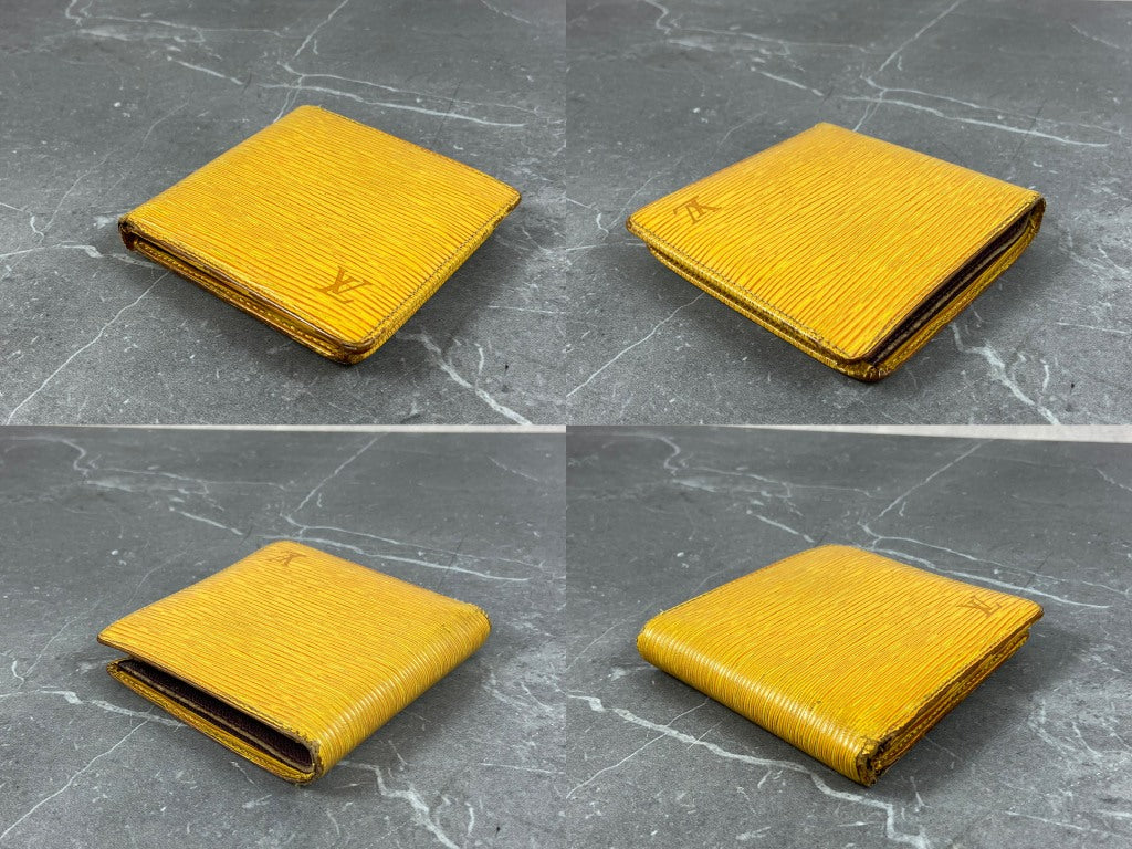 Louis Vuitton Marco Wallet Black Epi Leather