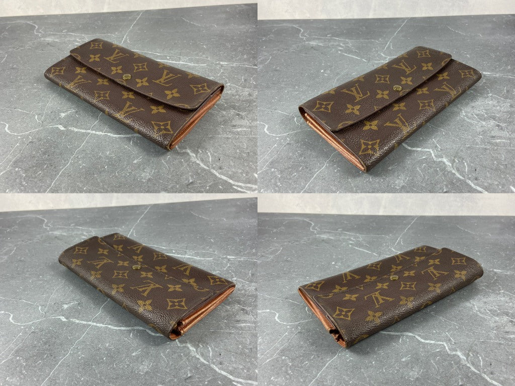 Louis Vuitton Sarah Wallet Monogram Canvas
