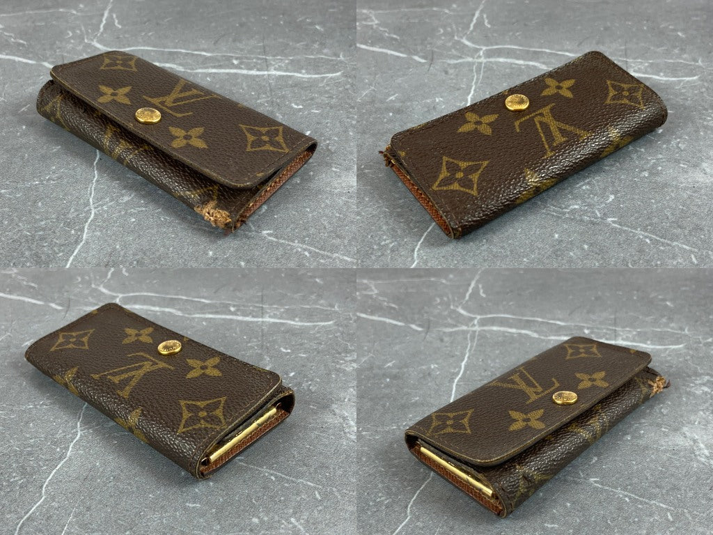 Louis Vuitton 4 Key Holder Monogram Canvas