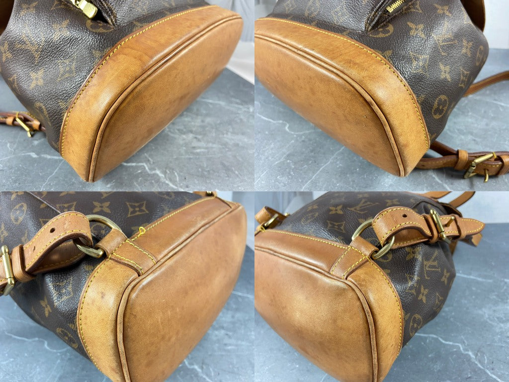 Louis Vuitton Montsouris MM Backpack Monogram Canvas