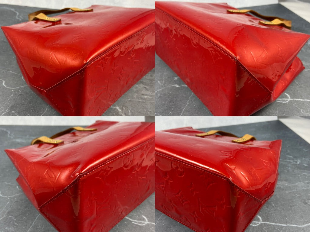 Louis Vuitton Reade PM Red Vernis Leather