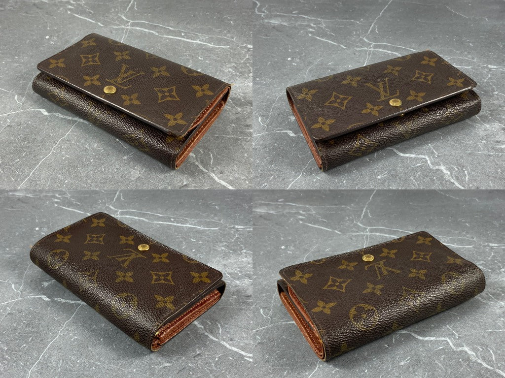 Louis Vuitton Porte-Monnaie Tresor Monogram Canvas
