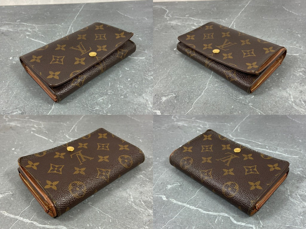 Louis Vuitton Porte-Monnaie Tresor Monogram Canvas