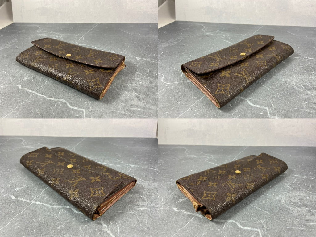 Louis Vuitton Sarah Wallet Monogram Canvas