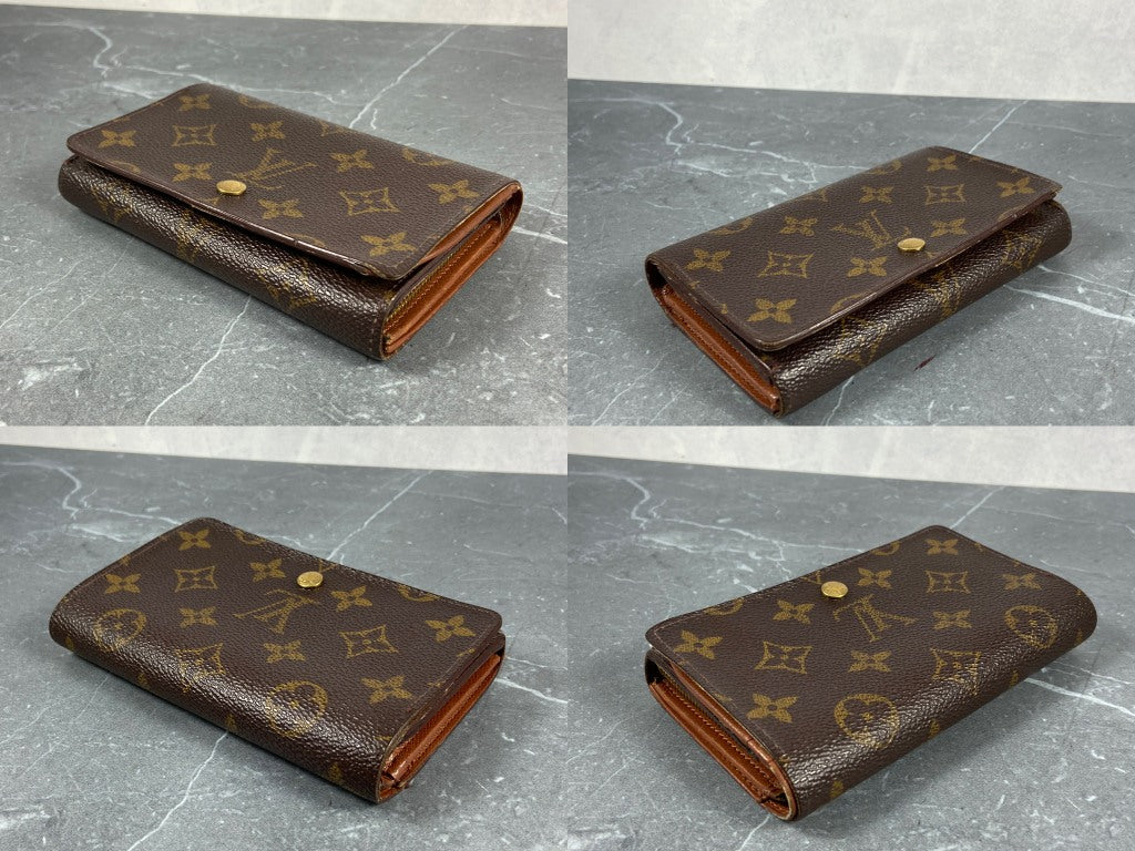 Louis Vuitton Porte-Monnaie Tresor Monogram Canvas