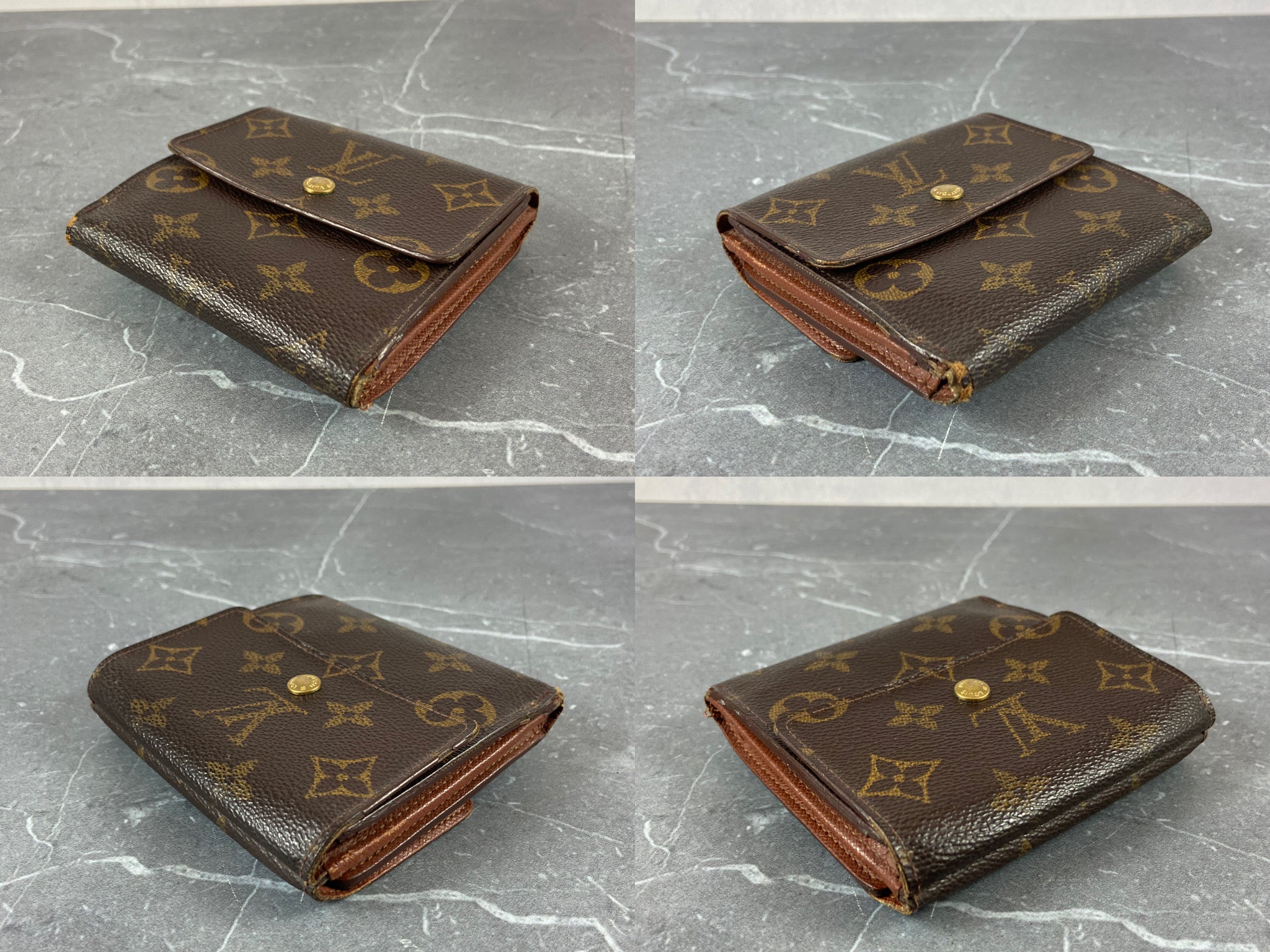 Louis Vuitton Elise Wallet Monogram Canvas