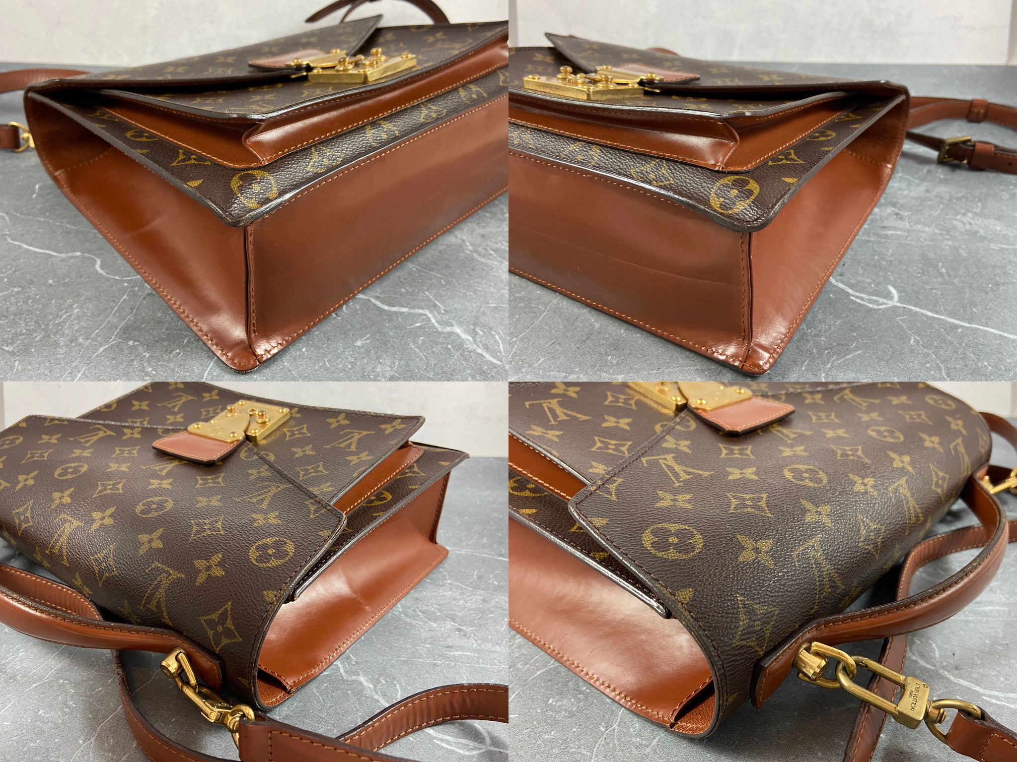 Louis Vuitton Monceau 28 Monogram Canvas