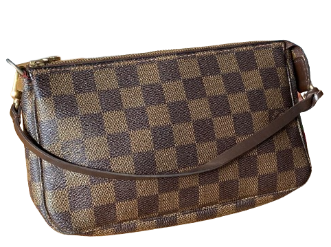 Louis Vuitton Pochette Accessoires Damier Ebene Canvas