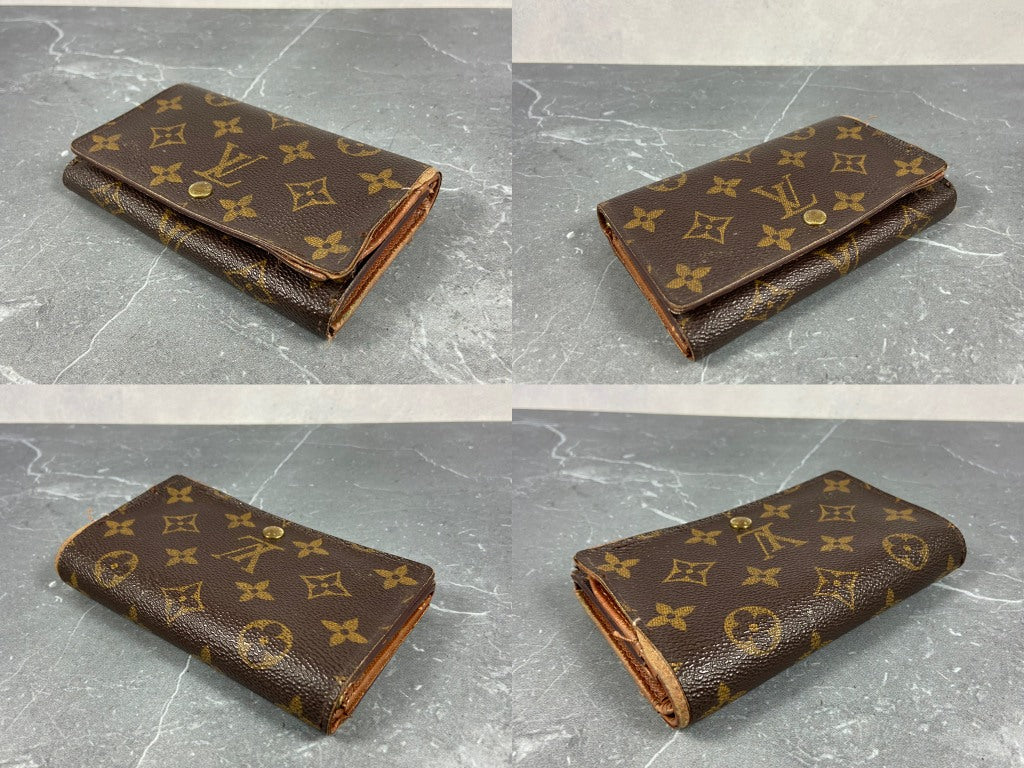 Louis Vuitton Porte-Monnaie Tresor Monogram Canvas