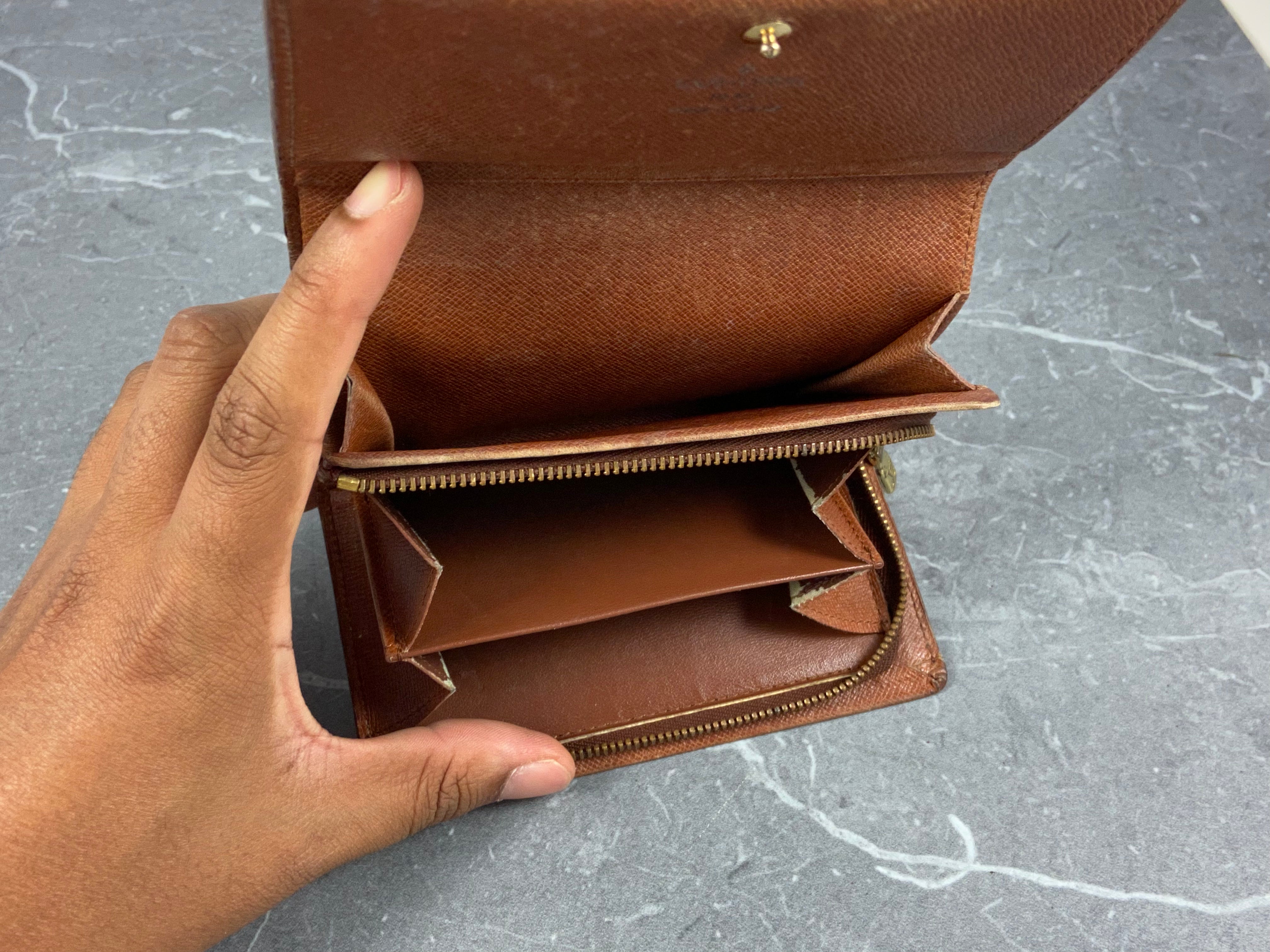 Louis Vuitton Porte-Monnaie Tresor Monogram Canvas