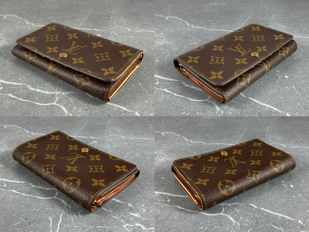 Louis Vuitton Porte-Monnaie Tresor Monogram Canvas
