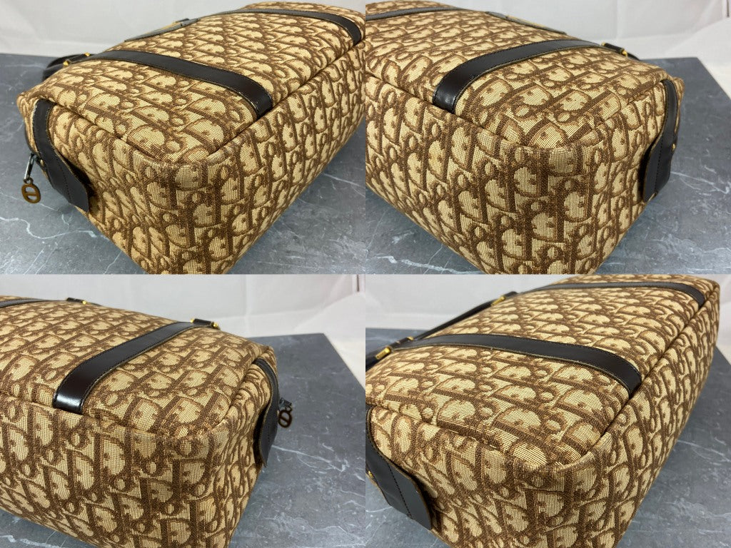 Christian Dior Handbag Brown Trotter Monogram