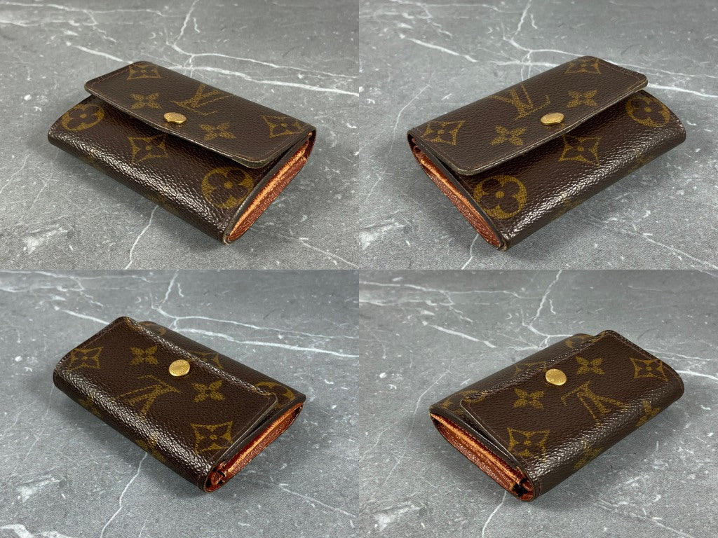 Louis Vuitton Small Wallet / Card Case Monogram Canvas