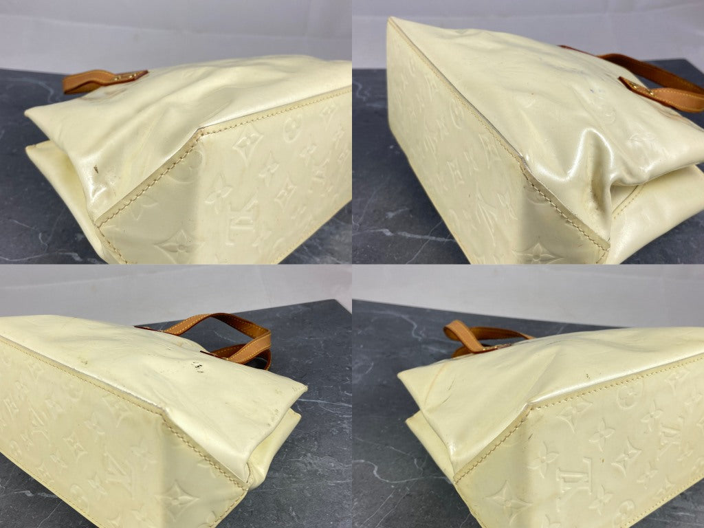 Louis Vuitton Reade PM Beige Vernis Leather