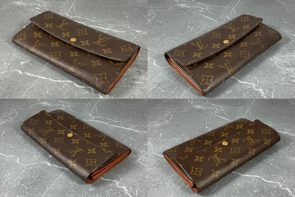 Louis Vuitton Sarah Wallet Monogram Canvas incl. Box