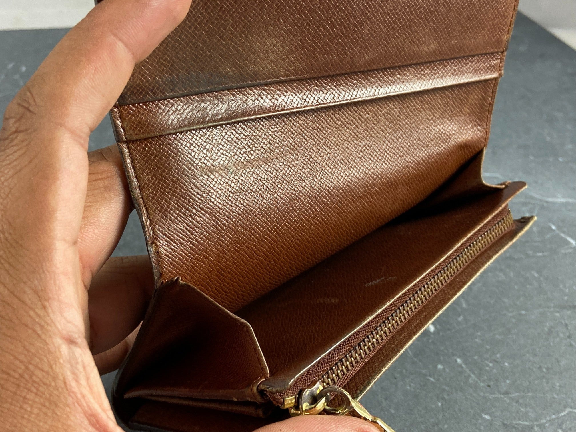 Louis Vuitton Porte-Monnaie Tresor Monogram Canvas