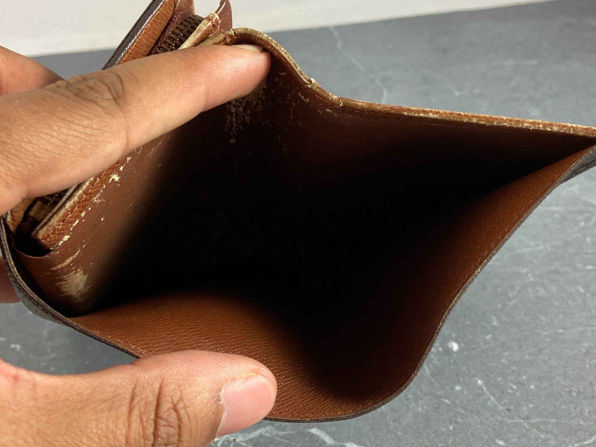 Louis Vuitton Porte-Monnaie Tresor Monogram Canvas