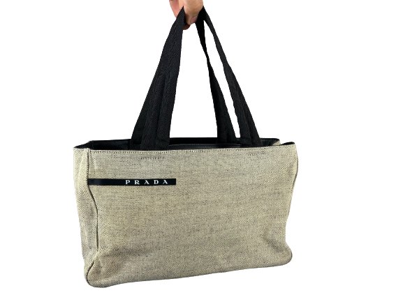 Prada Sport Hobo Bag Black / White