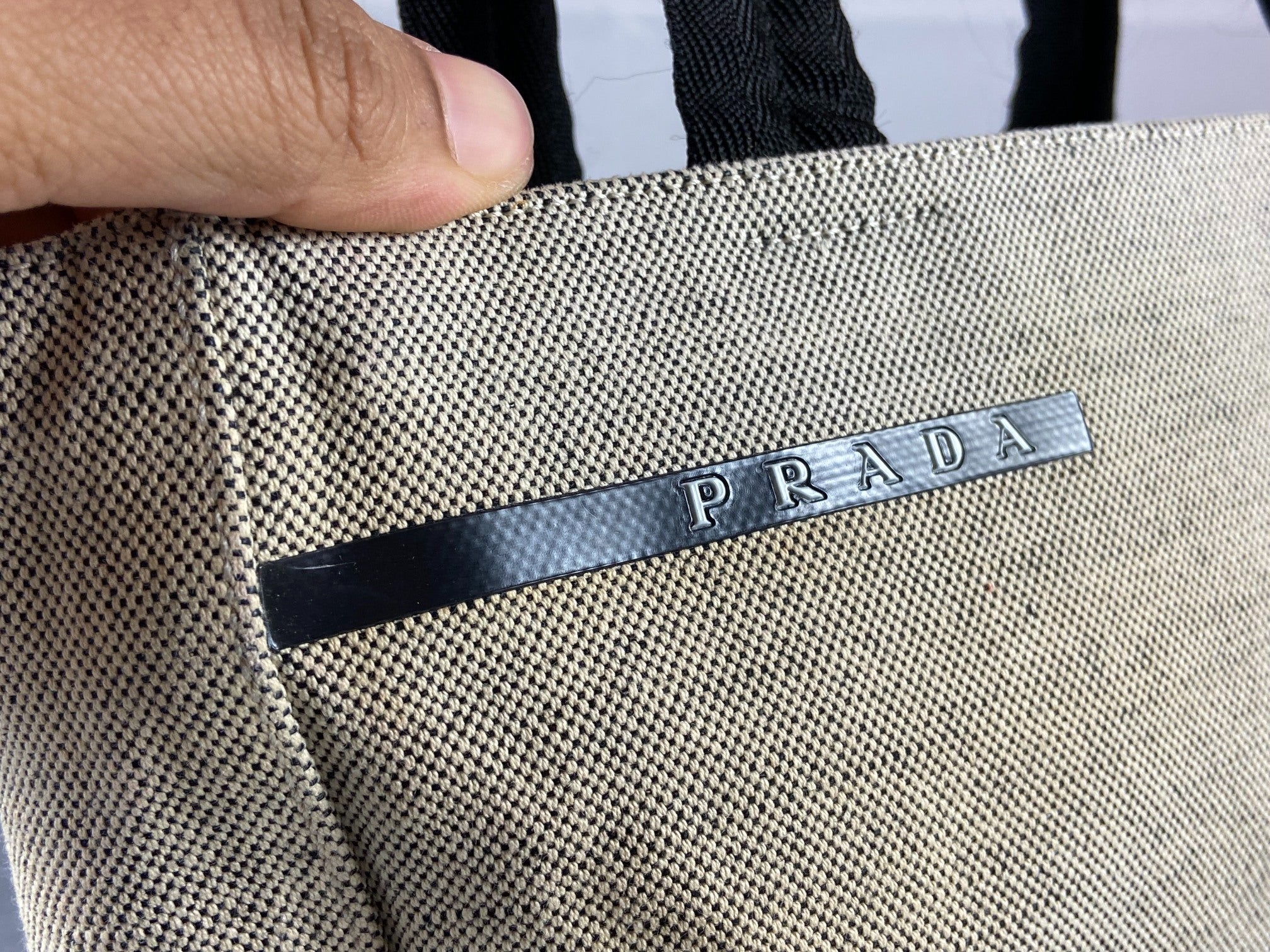 Prada Sport Hobo Bag Grey / Black