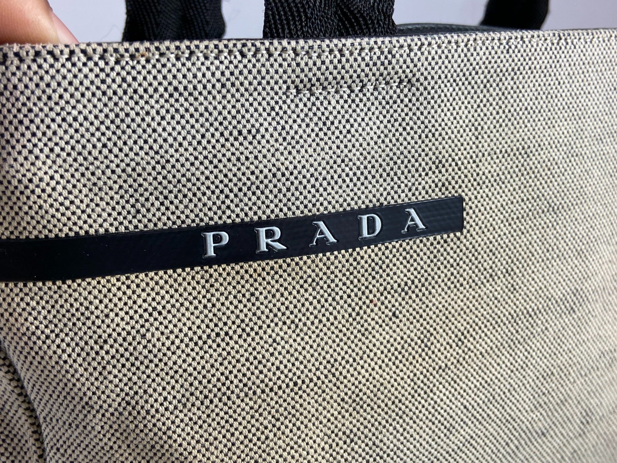 Prada Sport Hobo Bag Grey / Black