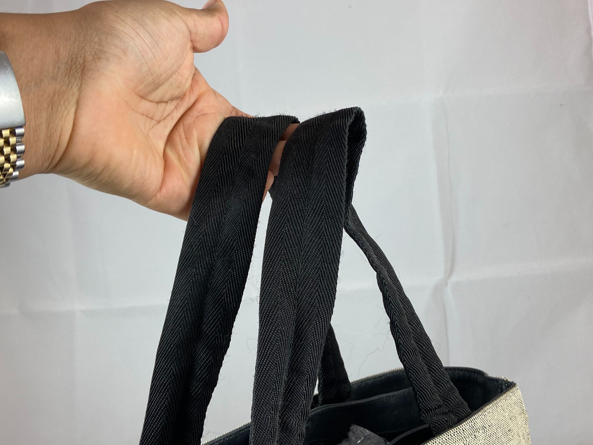 Prada Sport Hobo Bag Grey / Black