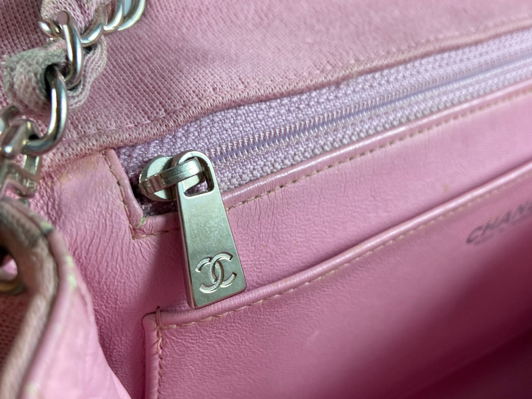 Chanel Timeless Flap Bag Medium Light Pink Jersey