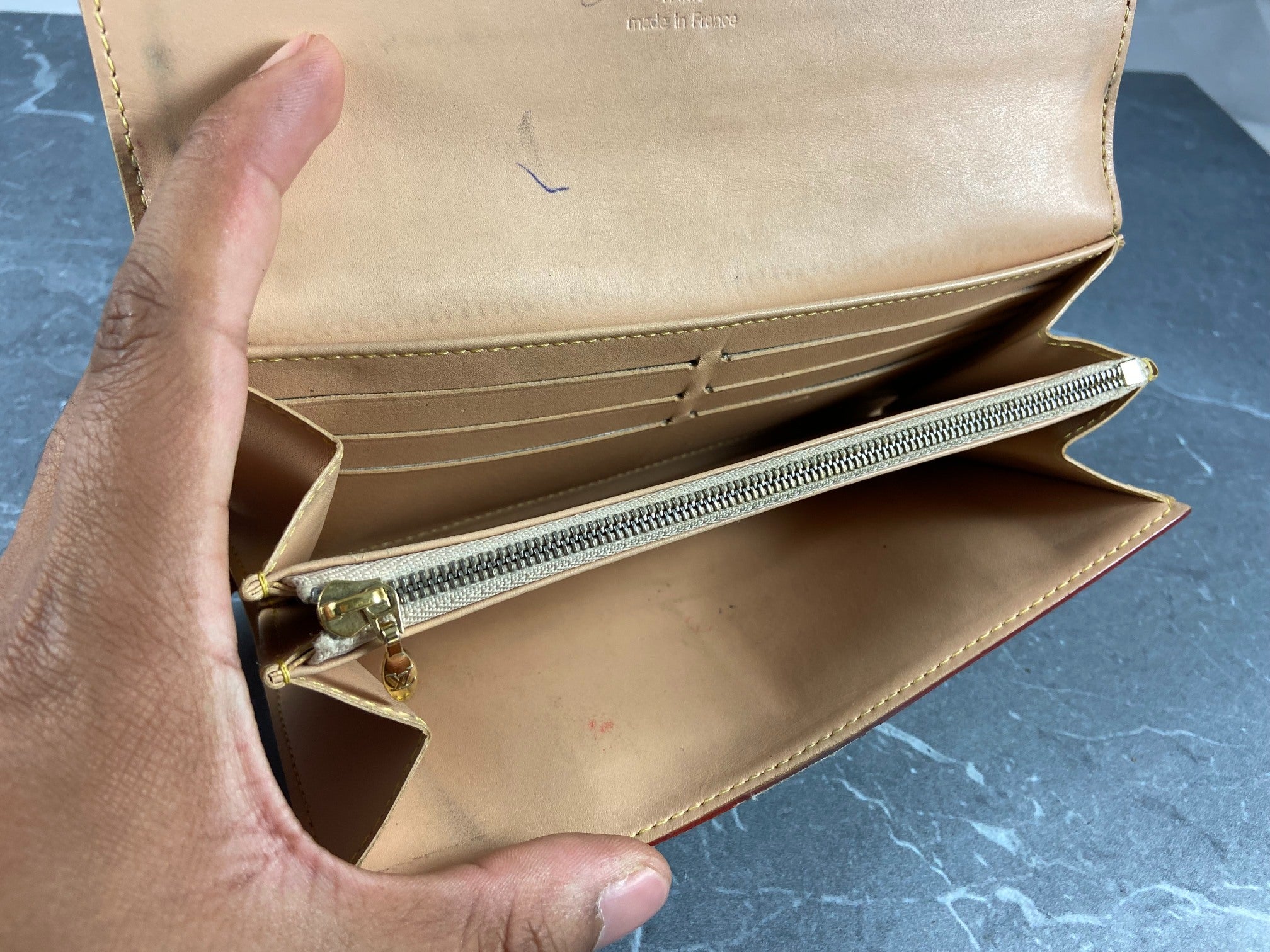 Louis Vuitton x Takashi Murakami Sarah Wallet White Multicolor