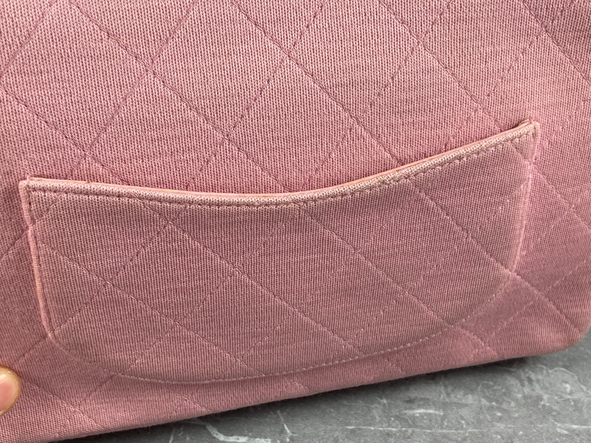 Chanel Timeless Flap Bag Medium Light Pink Jersey