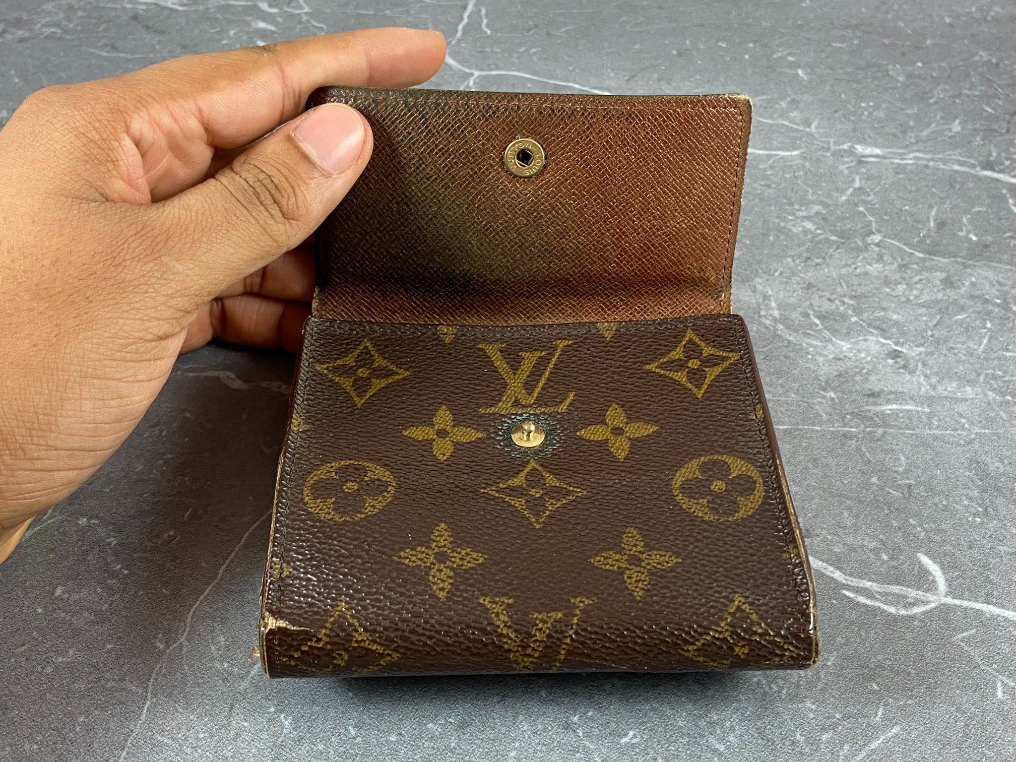 Louis Vuitton Elise Wallet Monogram Canvas