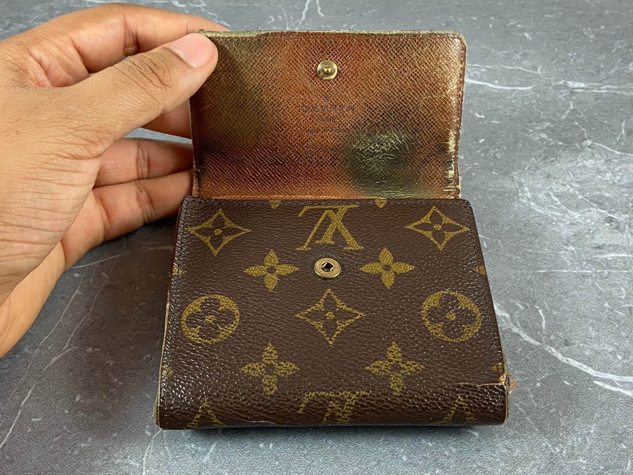Louis Vuitton Elise Wallet Monogram Canvas
