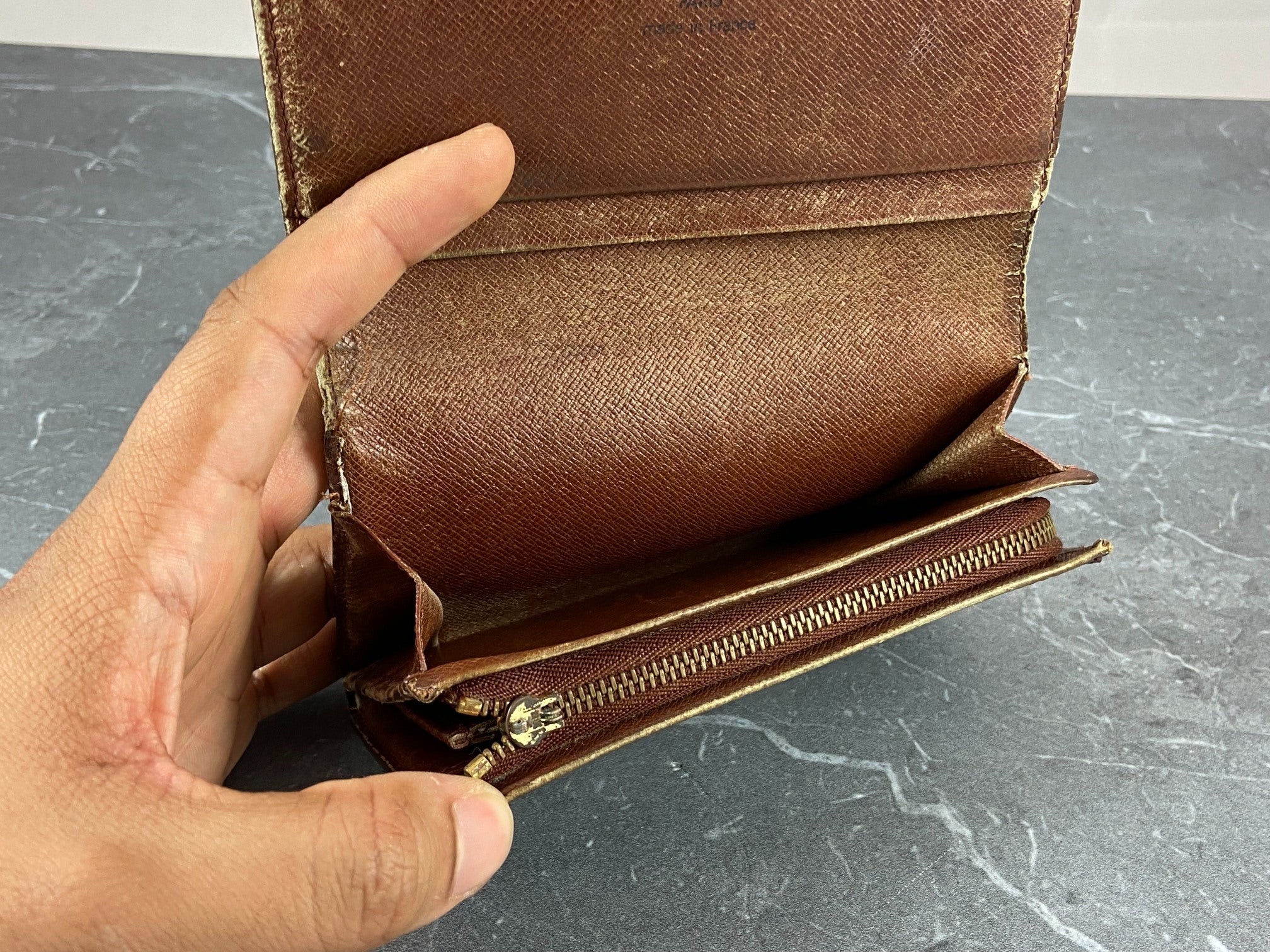 Louis Vuitton Porte-Monnaie Tresor Monogram Canvas