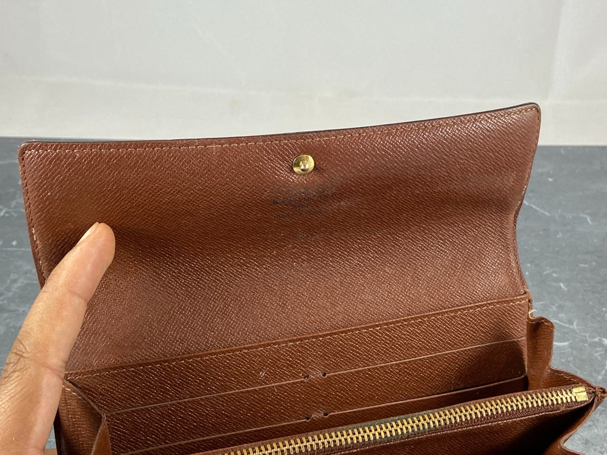 Louis Vuitton Sarah Wallet Monogram Canvas
