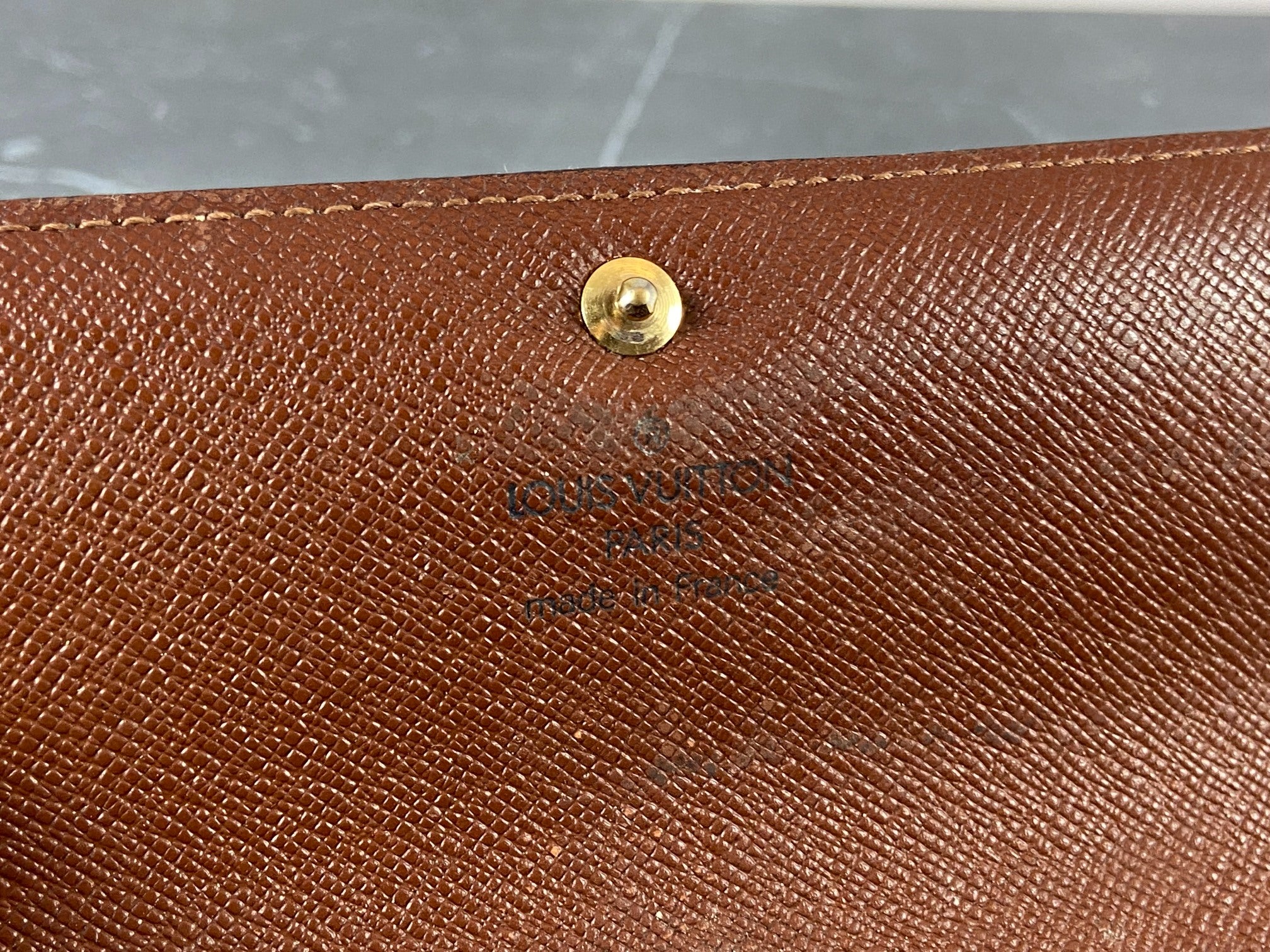 Louis Vuitton Sarah Wallet Monogram Canvas