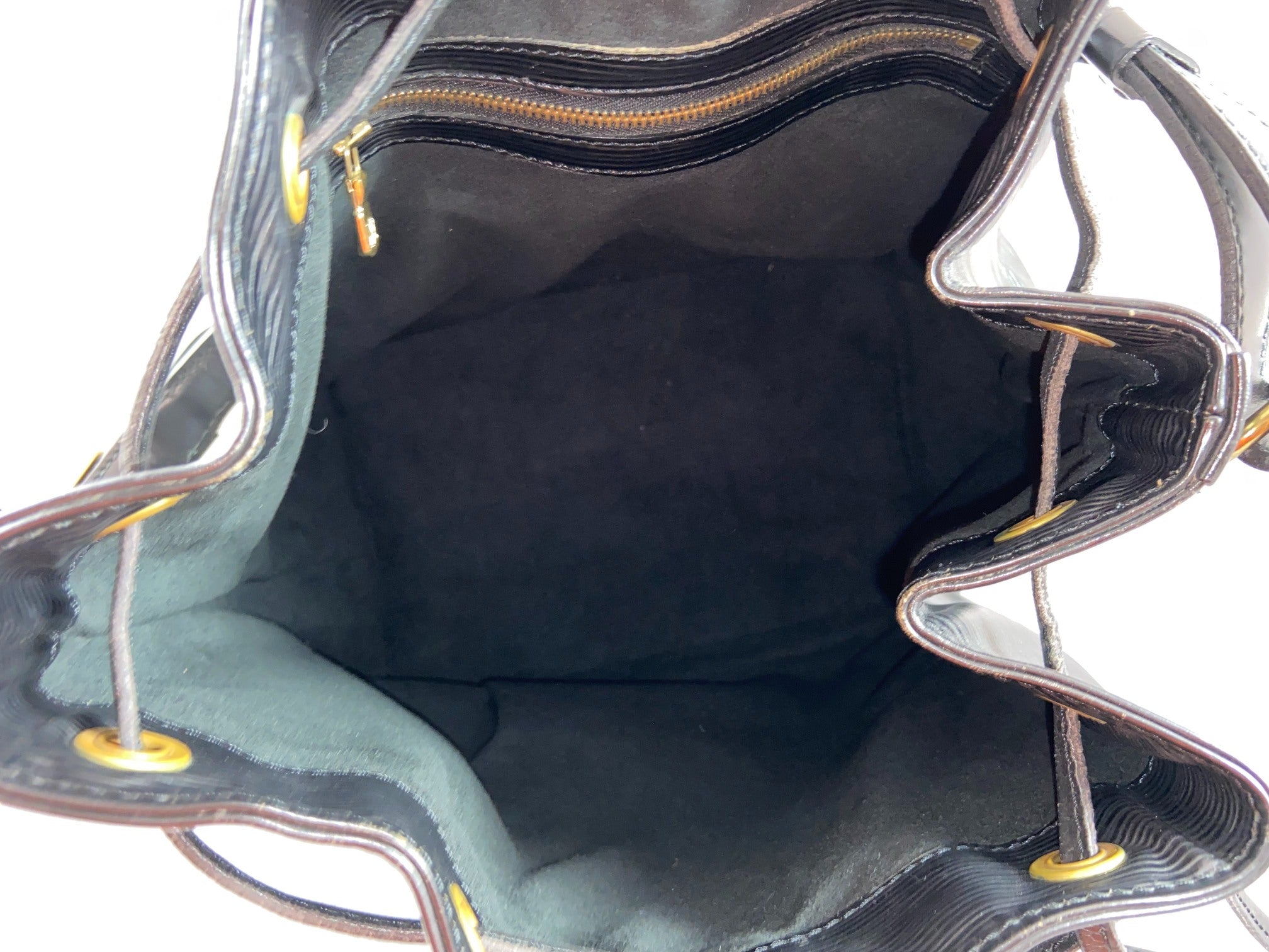 Louis Vuitton Sac Noé Petit Black Epi Leather